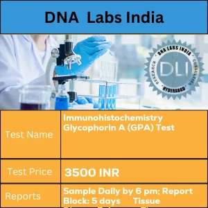 Immunohistochemistry Glycophorin A (GPA) Test cost Submit tumor tissue in 10% Formal-saline OR Formalin fixed paraffin embedded block. Ship at room temperature. Provide a copy of the Histopathology report