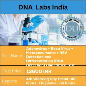 Adenovirus + Boca Virus + Metapneumonia + RSV Detection and Differentiation (RNA Detection) Qualitative Test cost Bronchial Swab