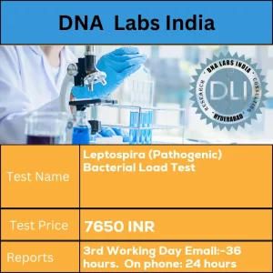 Leptospira (Pathogenic) Bacterial Load Test cost Serum