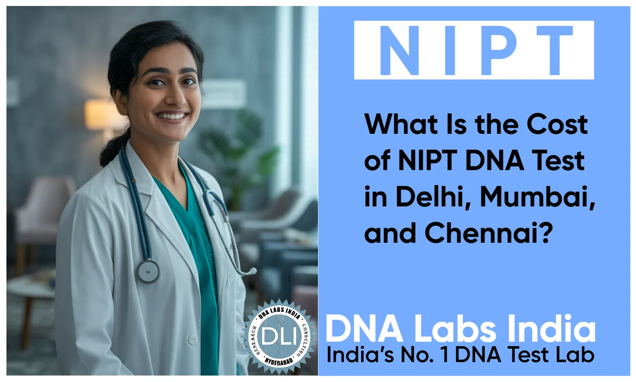 Female doctor NIPT test cost information DNA Labs India