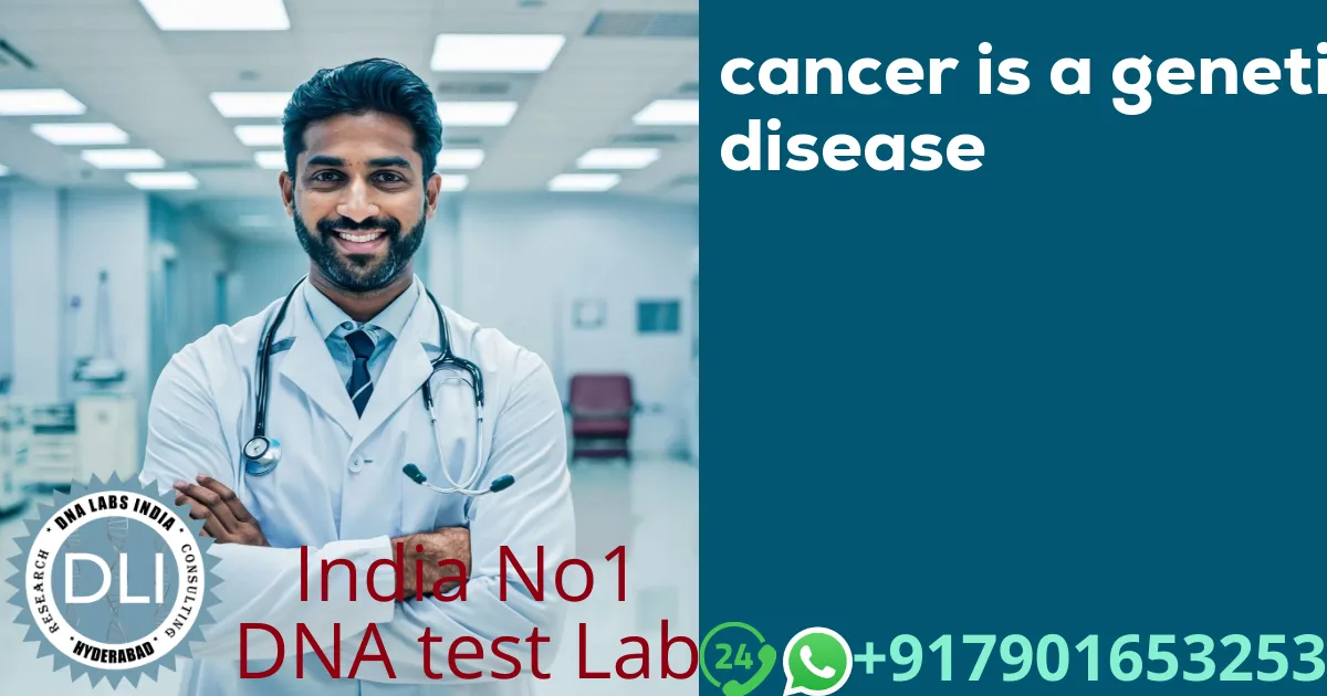 Cancer is a Genetic Disease: Hereditary Cancer Syndromes and Genetic Testing