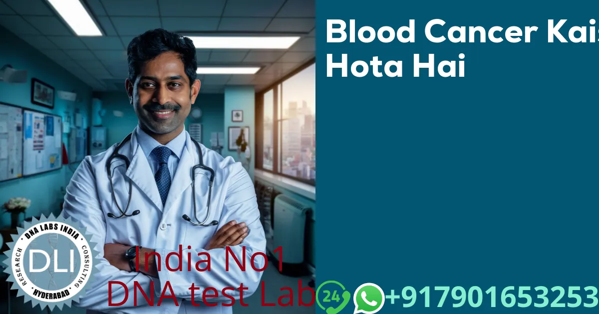 Blood Cancer Kaise Hota Hai: Causes, Types, and Genetic Testing