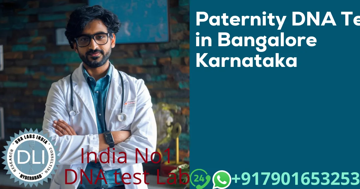 Paternity DNA Test Cost in Bangalore, Karnataka