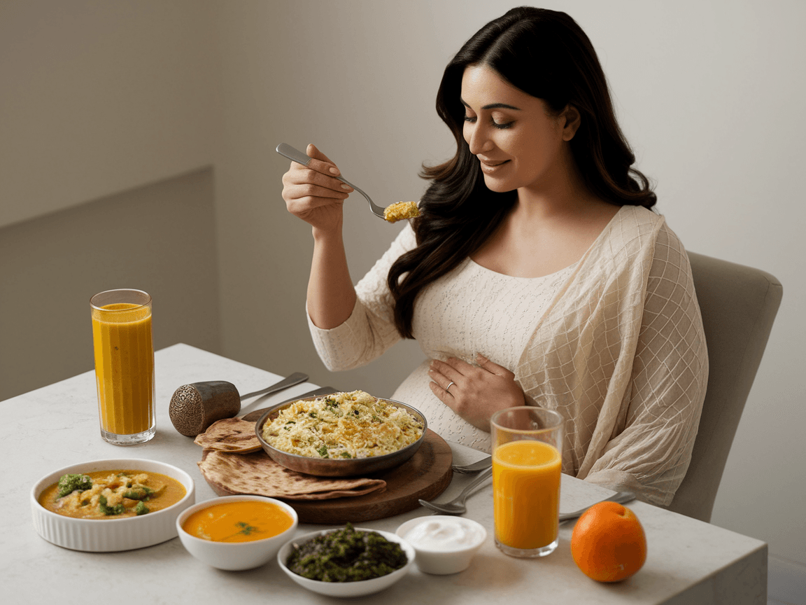 Your Delicious & Nutritious 1st Week Pregnancy Diet Plan (North Indian Style!)