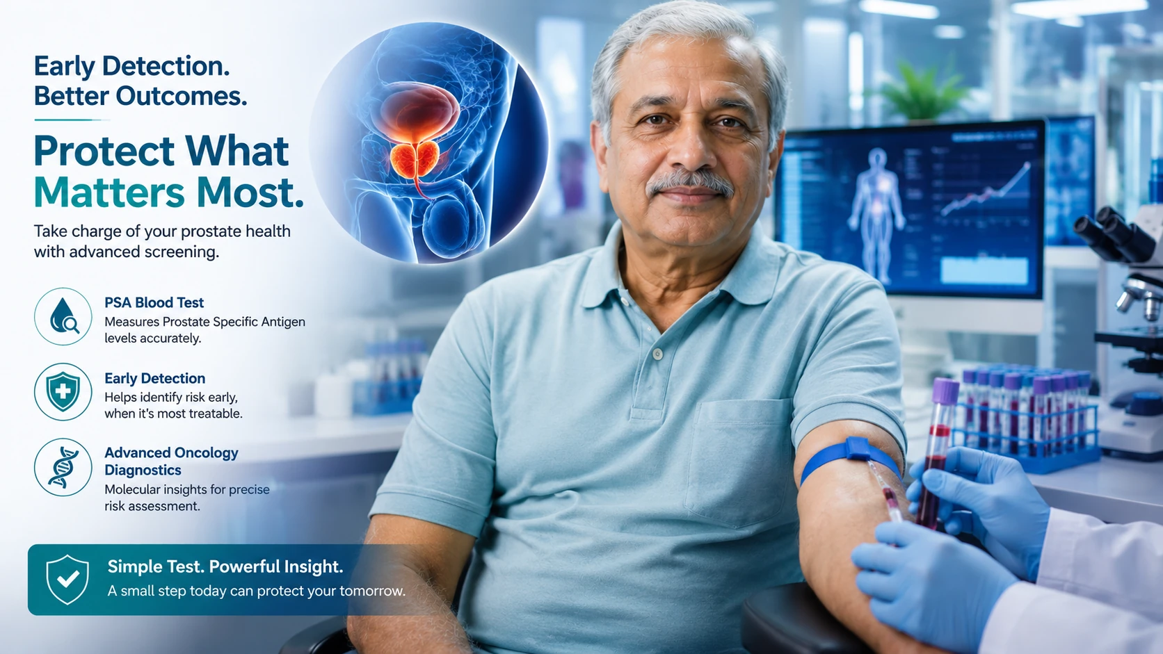 50+ Men: Know Your PSA — Why Early Prostate Cancer Detection Matters