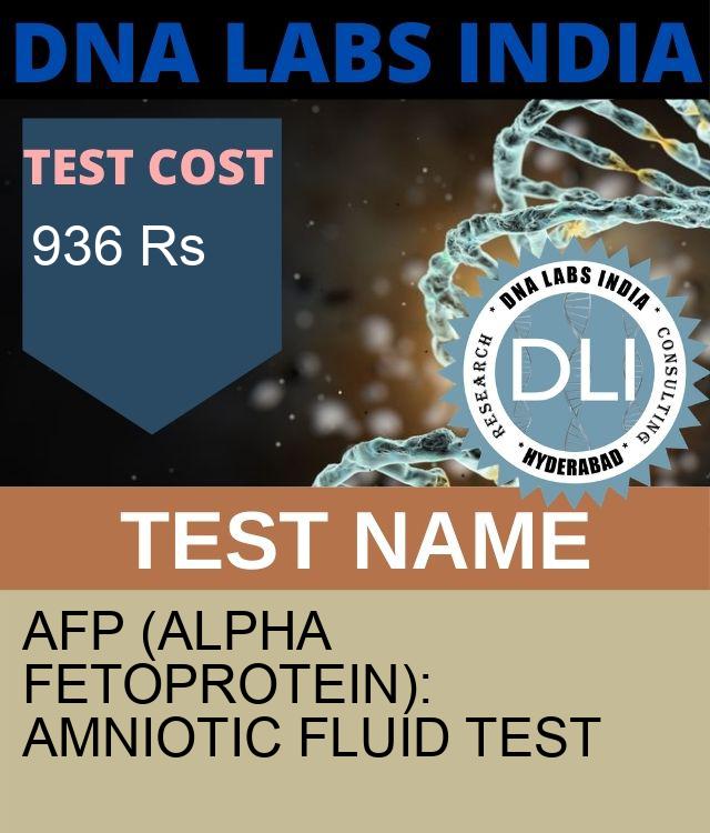 AFP (ALPHA FETOPROTEIN): AMNIOTIC FLUID Test