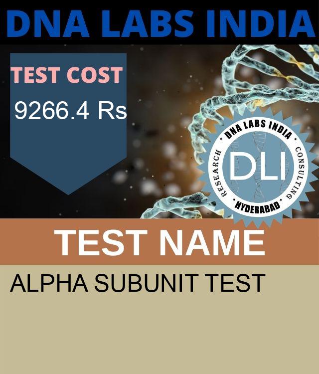 ALPHA SUBUNIT Test