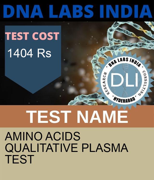 AMINO ACIDS QUALITATIVE PLASMA Test