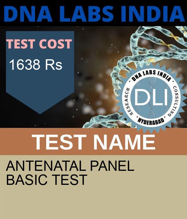 ANTENATAL PANEL BASIC Test