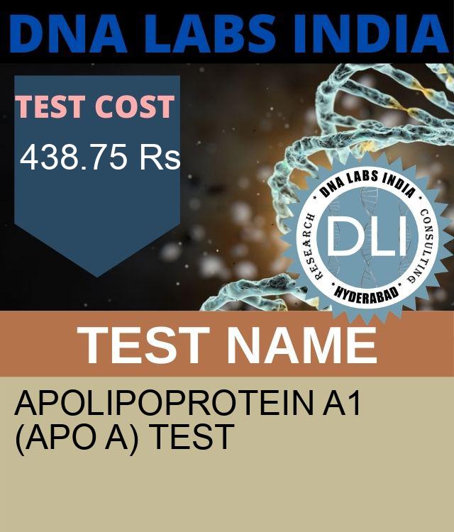 APOLIPOPROTEIN A1 (Apo A) Test
