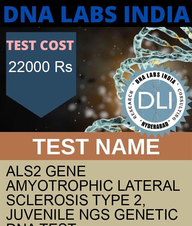 ALS2 Gene Amyotrophic lateral sclerosis type 2, juvenile NGS Genetic DNA Test