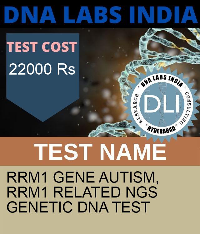 RRM1 Gene Autism, RRM1 related NGS Genetic DNA Test
