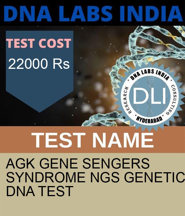 AGK Gene Sengers syndrome NGS Genetic DNA Test