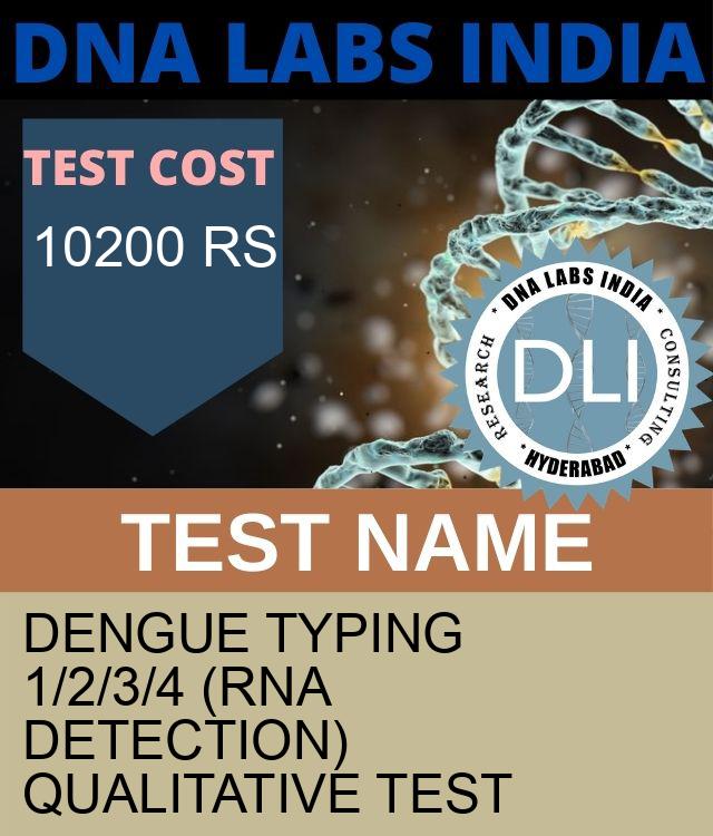 Dengue typing 1/2/3/4 (RNA Detection) Qualitative Test
