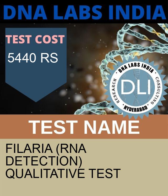 Filaria (RNA Detection) Qualitative Test