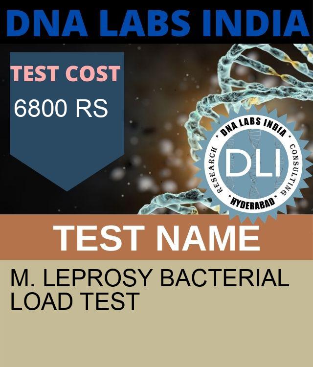 M. Leprosy Bacterial Load Test