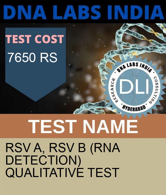 RSV A, RSV B (RNA Detection) Qualitative Test
