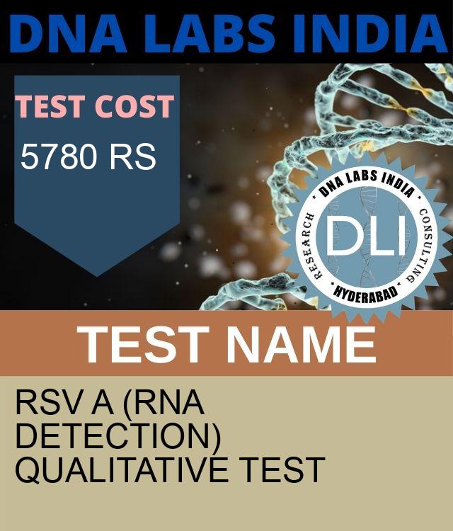 RSV A (RNA Detection) Qualitative Test