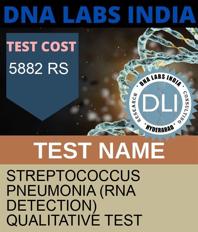 Streptococcus Pneumonia (RNA Detection) Qualitative Test
