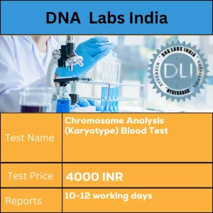 Chromosome Analysis (Karyotype) Blood Test cost Blood Sodium Heparin INR in India