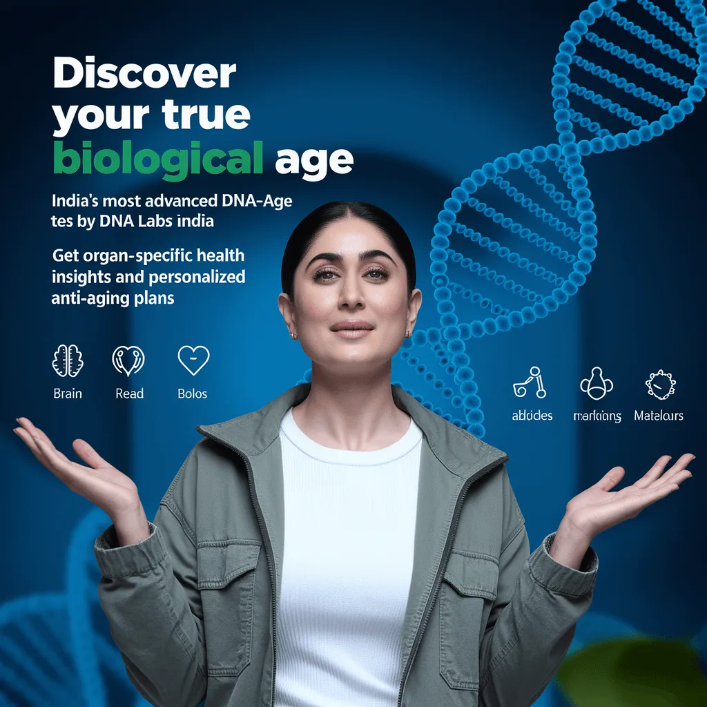 BioAge DNA Test | Discover Your True Biological Age | DNA Labs India